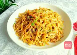 Illustration of how to make fried noodles 9