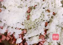 Illustration of American BBQ Sausage and Fried Rice 5