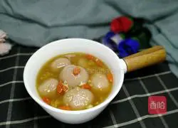 Illustration of how to make rice wine glutinous rice balls 10