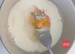 Fluffy Pancake Illustration of how to make fluffy Western pancakes 3