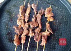 Illustration of electric pancake scale and barbecue method 8