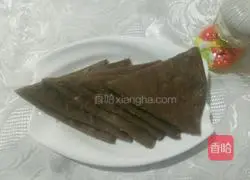 Illustration of how to make steamed bean paste cake 6
