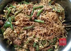 Illustration of how to make steamed noodles 15