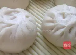 Illustration of how to make shepherd’s purse and egg-filled buns 13