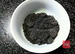 Pumpkin black sesame glutinous rice balls recipe 3