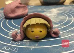 Little doll steamed buns Illustration of how to do it 7