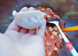 Corn, Carrot and Pork Dumplings Recipe Illustration 7