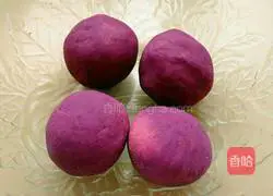 Purple Potato Bean Paste Recipe Illustration 6
