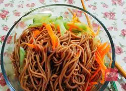 Illustration of how to make cold soba noodles 3