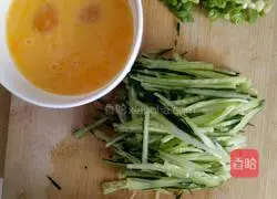 Illustration of how to make simple noodles 1