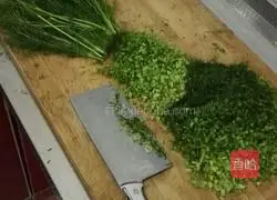 Illustration of how to make fennel seedling buns 2