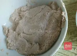 Illustration of how to make simple red bean glutinous rice balls 1