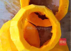 Illustration of how to make pumpkin and red bean paste steamed buns 9