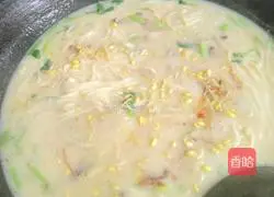 Illustration of making slurry noodles 7