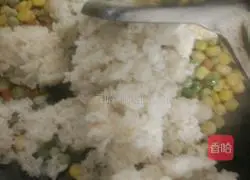 Illustration of how to make fried rice by the four brothers 3