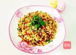 Illustration of how to make Sanding Fried Rice 14