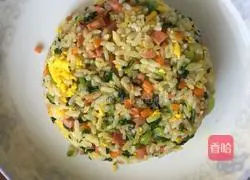 Egg Fried Rice Recipe Illustration 7