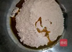 Illustration of how to make scallion pancakes 1