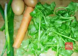 Celery egg pancake recipe 1