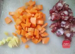 Rice cooker fried rice illustration 1