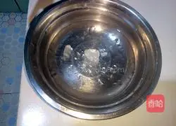 Illustration of how to make cornmeal pancakes 1