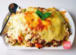 Seafood Fried Rice (Baked Recipe Illustration 4)