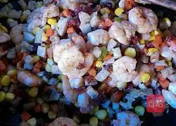 Illustration of how to make fragrant fried rice 6