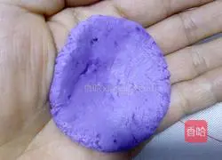 Illustration of how to make purple potato and osmanthus glutinous rice balls 11