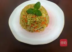 Illustration of how to make lazy fried rice 14