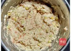 Corn kernel potato cake recipe illustration 7