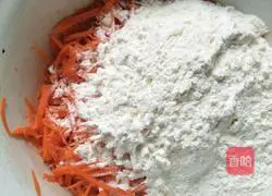 Illustration of how to make original carrot cake 2