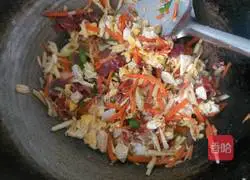 Illustration of how to make fried noodles 5