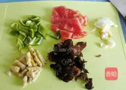 Illustration of how to make fried noodles 1