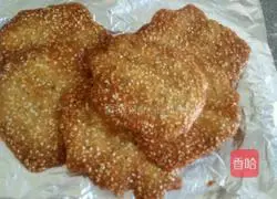 Illustration of how to make sesame crackers 6