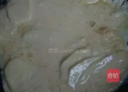 Illustration of how to make milk-flavored potato and egg pancakes for breakfast 4