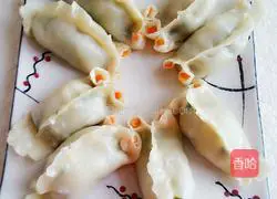 Illustration of how to make goldfish steamed dumplings 1