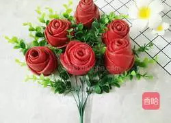 Rose Illustration of how to make steamed buns 15