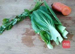 Illustration of how to make Dang version of vegetable pancakes 1