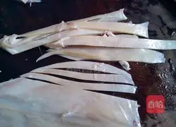 Illustration of how to make squid steamed meatloaf 3