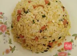 Golden Fried Rice Recipe Illustration 12