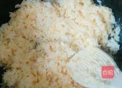 Illustration of how to make mixed vegetable fried rice 5