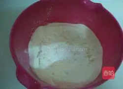 Illustration of how to make matcha two-color steamed buns 1