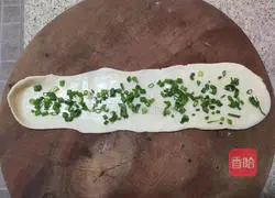 Illustration of how to make green onion cake 7