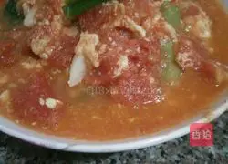 Illustration of how to make tomato and egg noodles 6