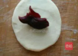 Illustration of how to make bean paste buns 7
