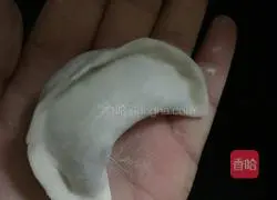 Illustration of how to make celery dumplings 9