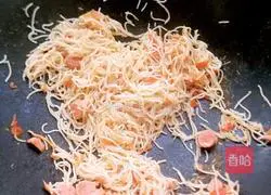 Illustration of tomato fried noodles 14