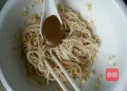 Illustration of how to make cold noodles 6
