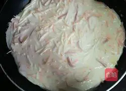 Potato, carrot and ham cake recipe 7