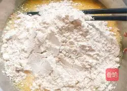 Illustration of how to make sausage and egg pancakes 4